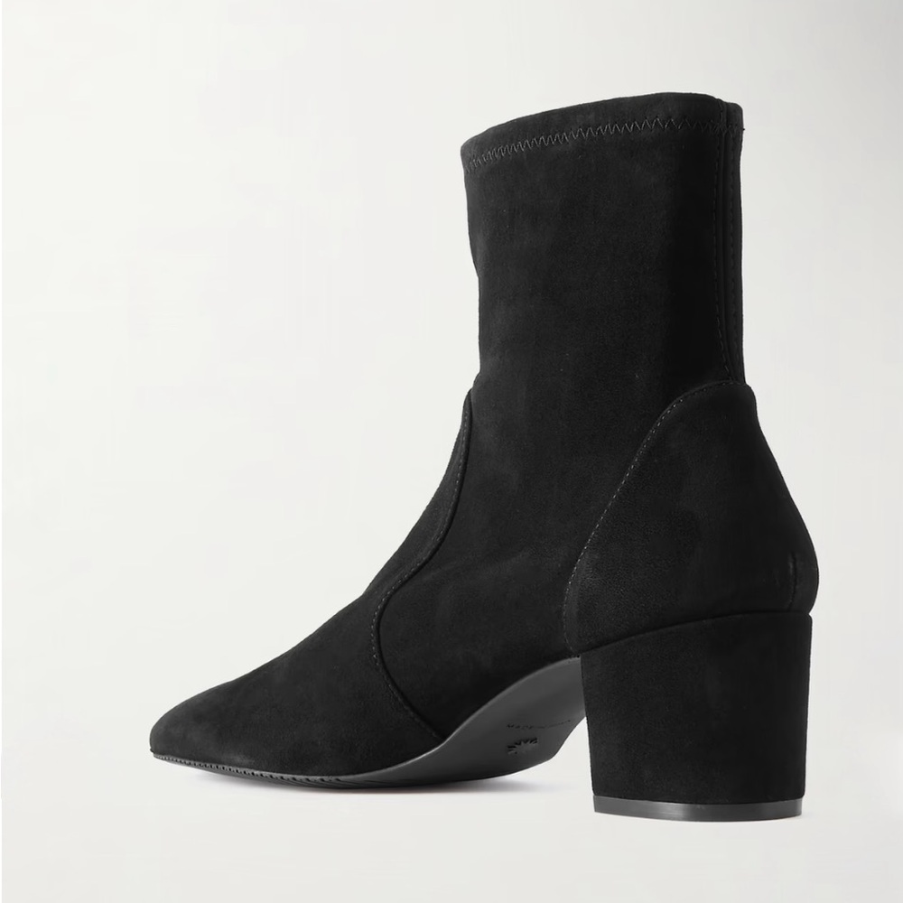 STUART WEITZMAN
Yuliana suede sock boots Elegant Black Suede Ankle Boots Size 7 - Picture 2 of 12